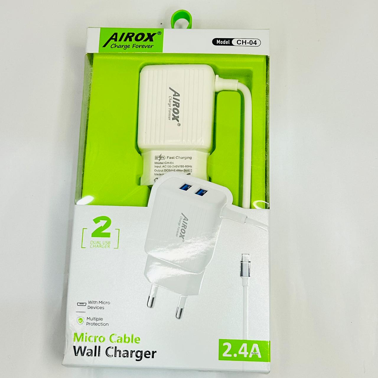 Airox CH-04 Dual USB Wall Charger