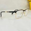 Semi-Rimless Glasses - Navy Blue