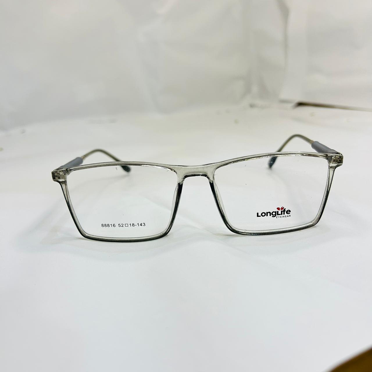 Classic Rectangle Glasses - Chocolate Brown