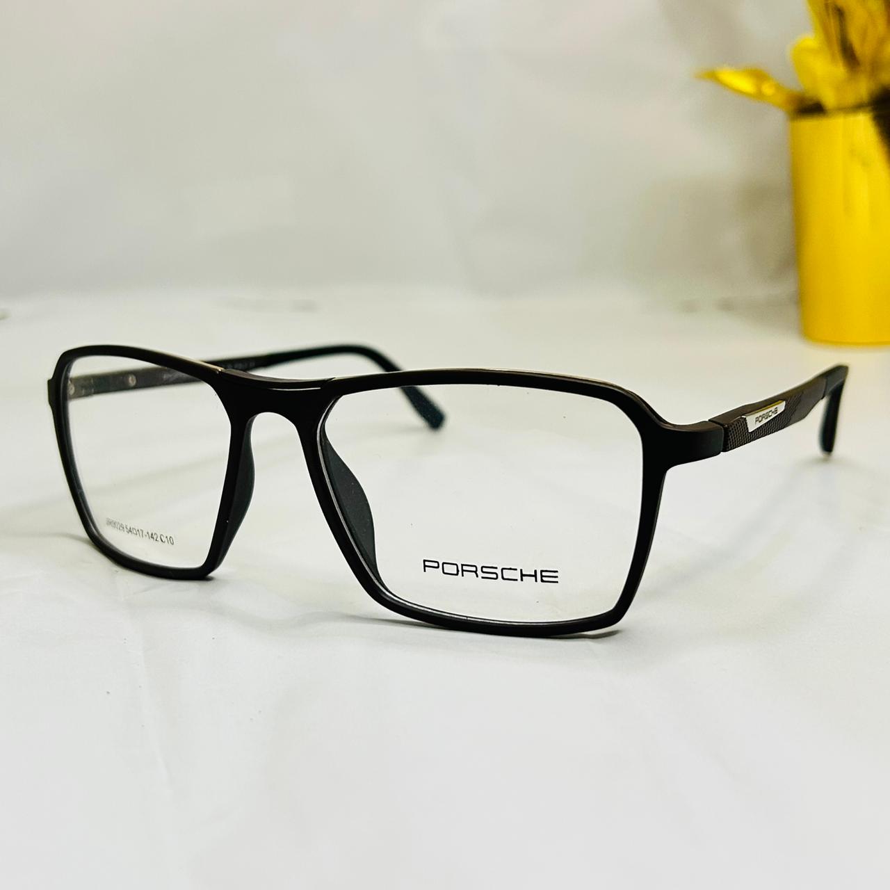 Trendy Clear Frame Glasses - Transparent